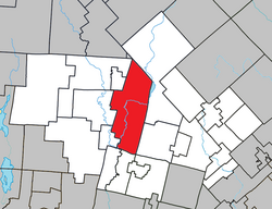 Mont-Tremblant Quebec location diagram